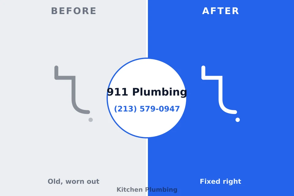 Before and after: plumbing repair Lake Goodwin, WA